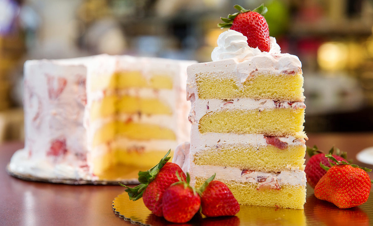 Ambrosia Berry Cake, 4.1.17