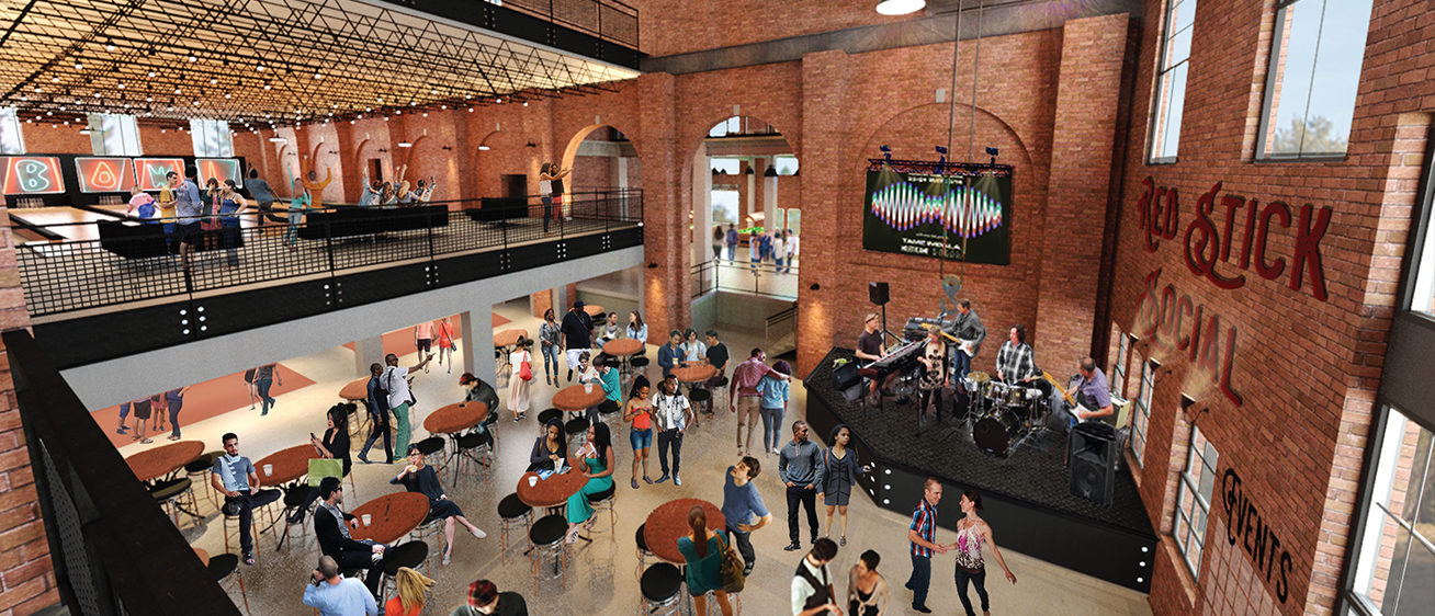 Electric Depot - Building A - Crane Room Render + Logo2