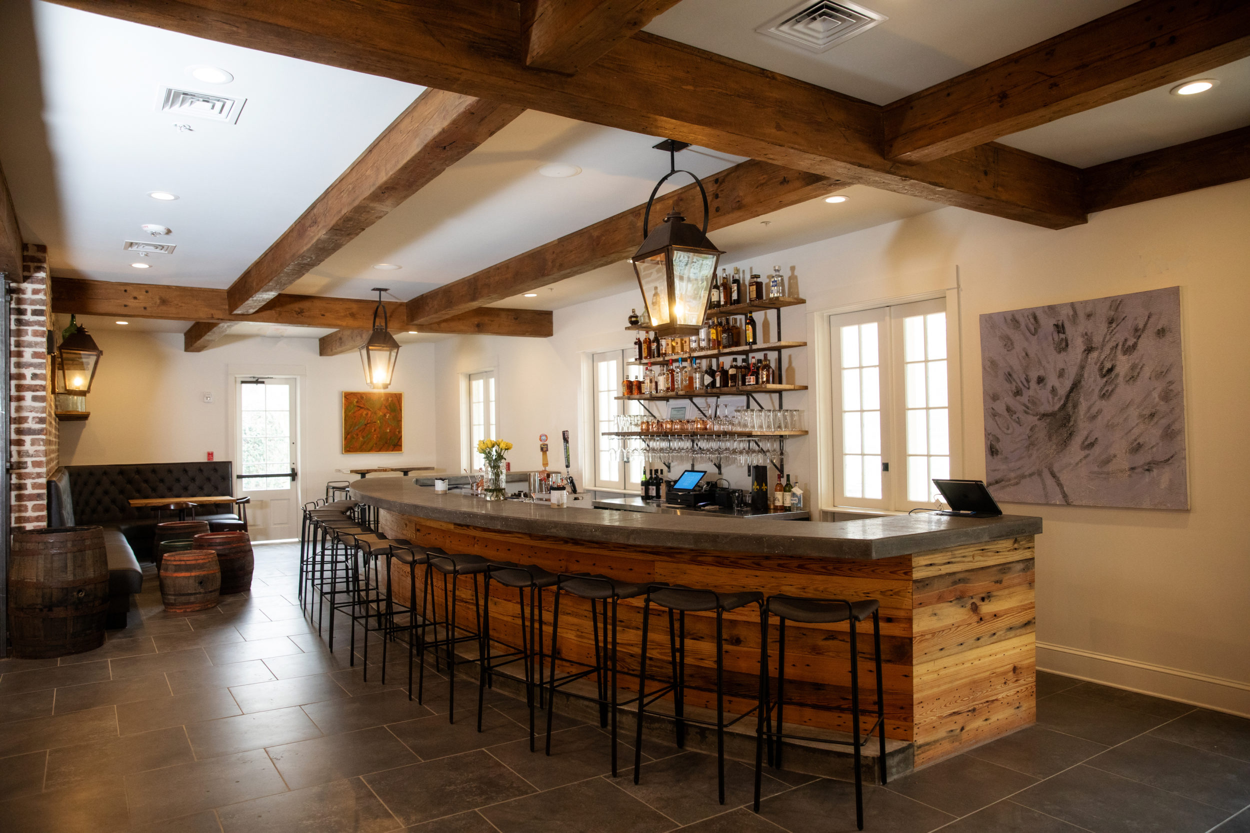 Restaurant 1796 interiors, 2.11.19