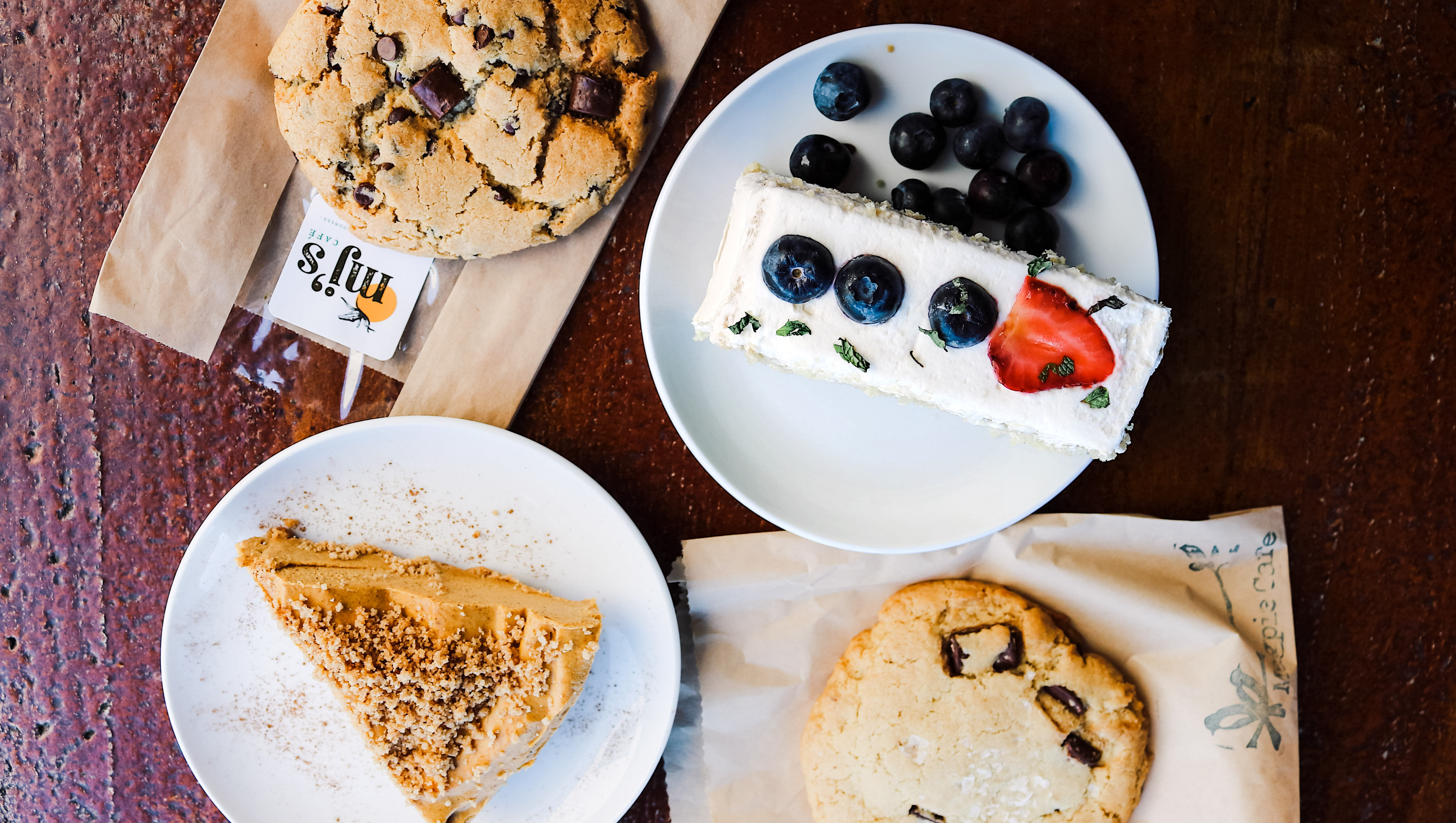 Vegan Desserts, Mjs, Magpie, The Dish