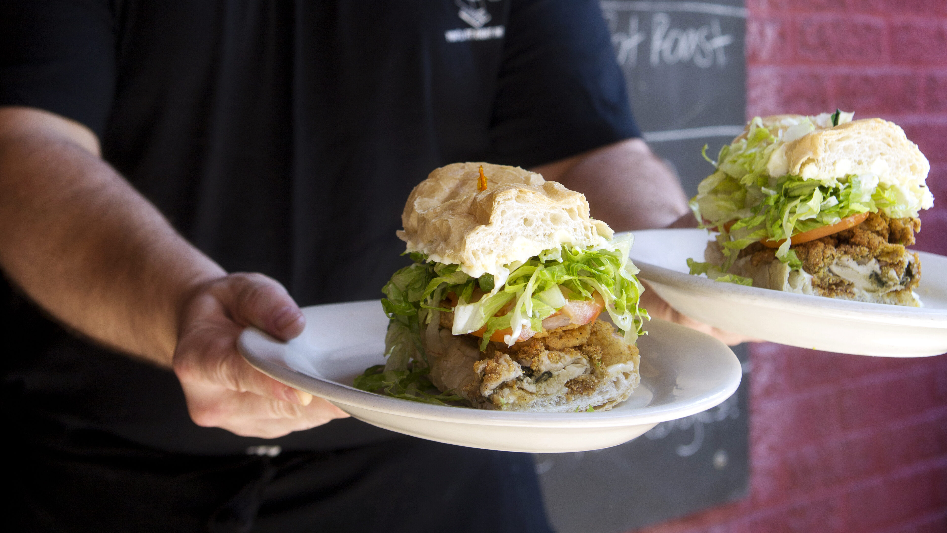 225 George's Po Boys, Shrimp and Oyster, Collin Richie Photo, 6.3.15 (GM Mike)