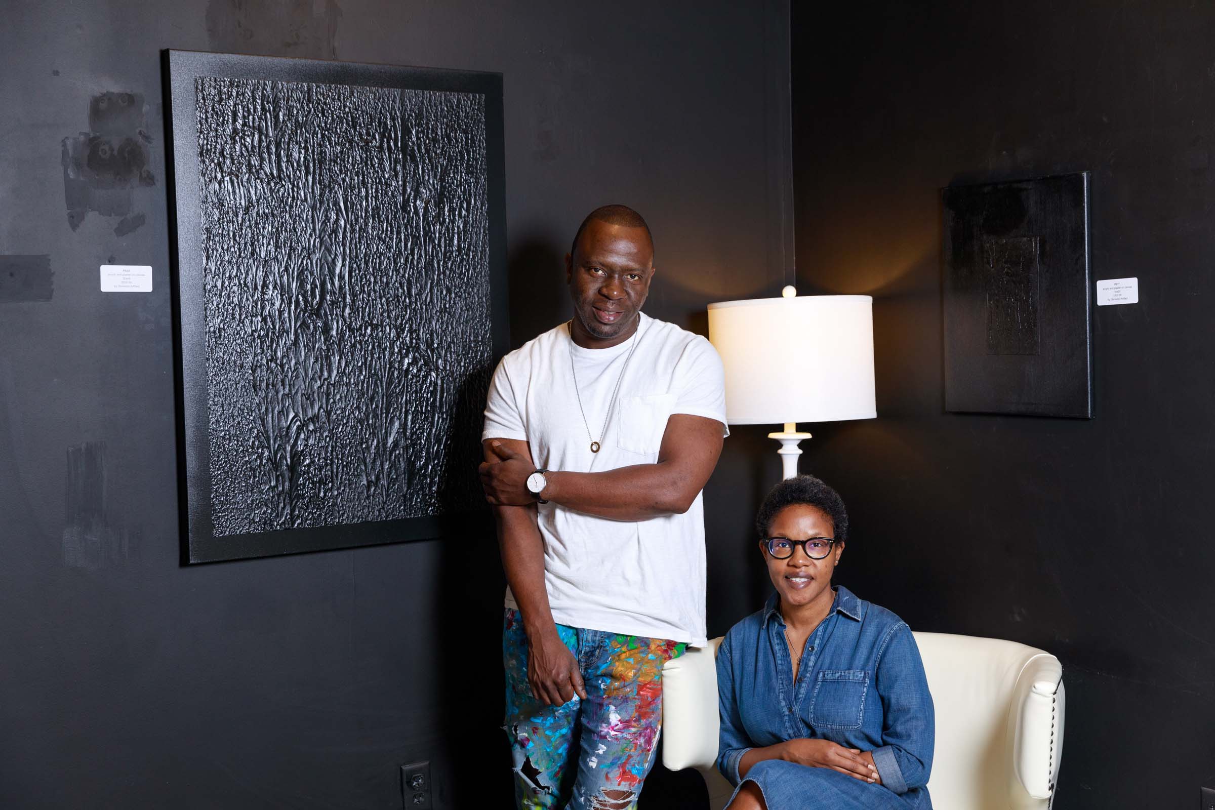 Keidrick ‘Sensei’ Alford and Elle Mouton, Ellenmop, Healthcare Gallery