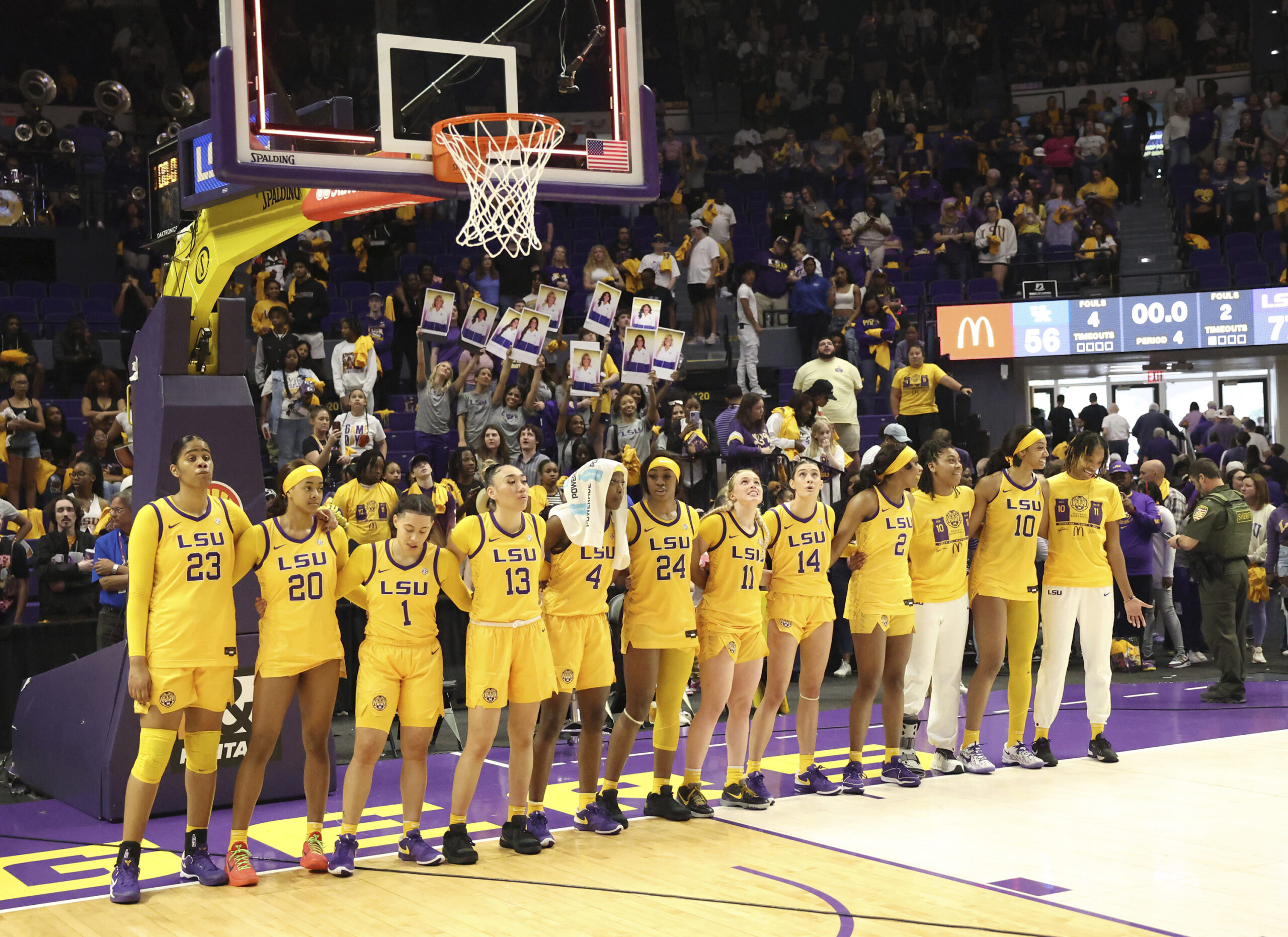 LA: Kentucky Wildcats vs. LSU Tigers - 2024 NCAA Women's Basketball