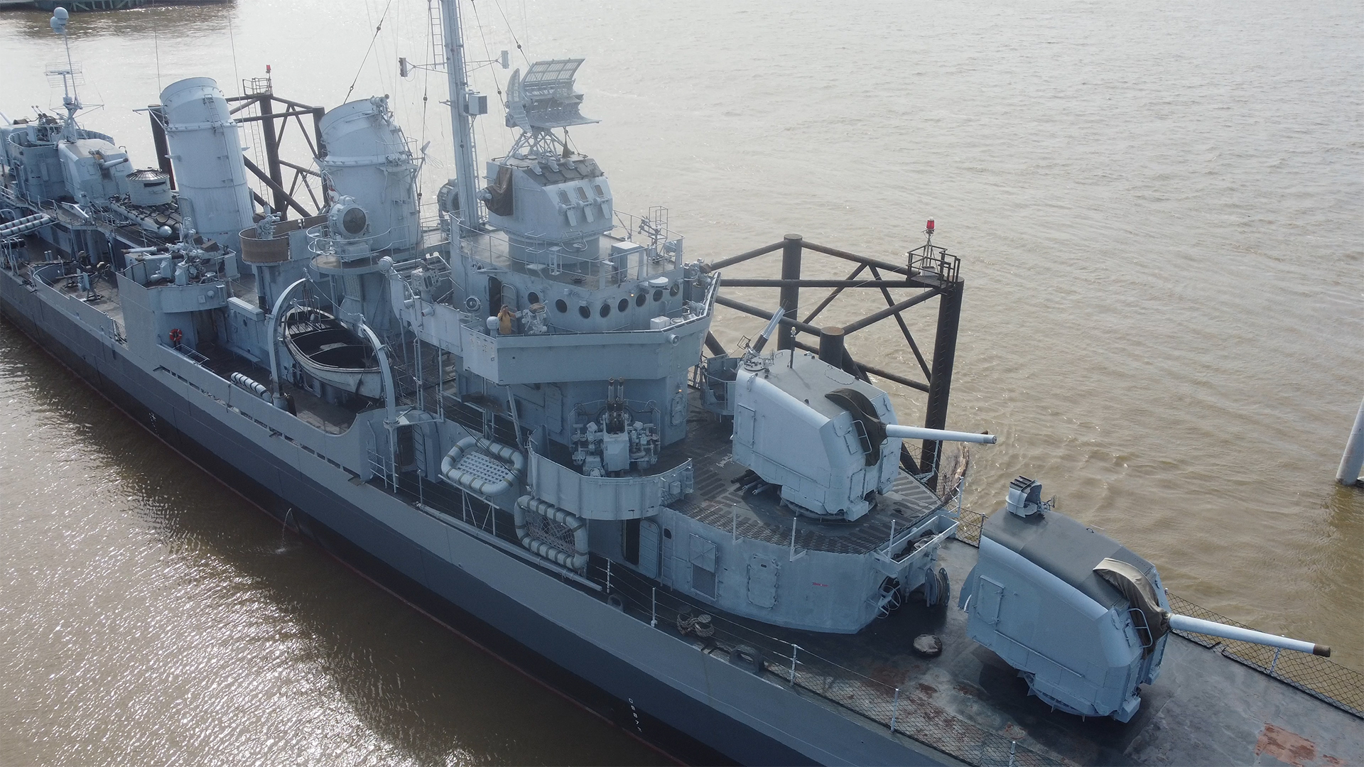 Taking a deep dive into the USS Kidd's departure from Baton Rouge—for ...