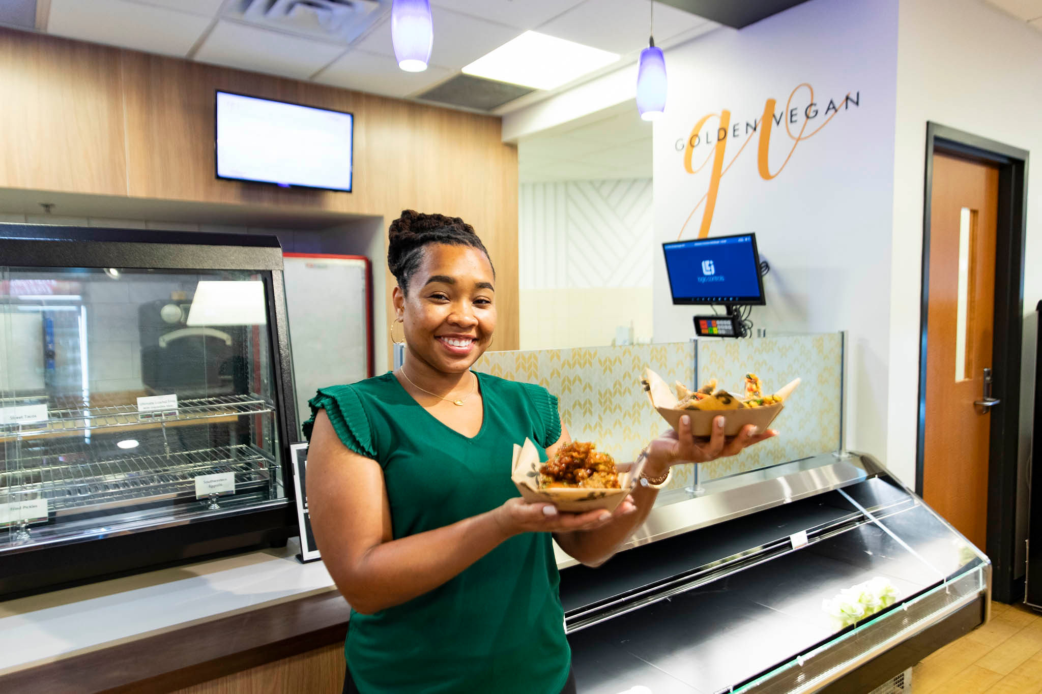 Golden Vegan LSU, Owner Neshia Rowe